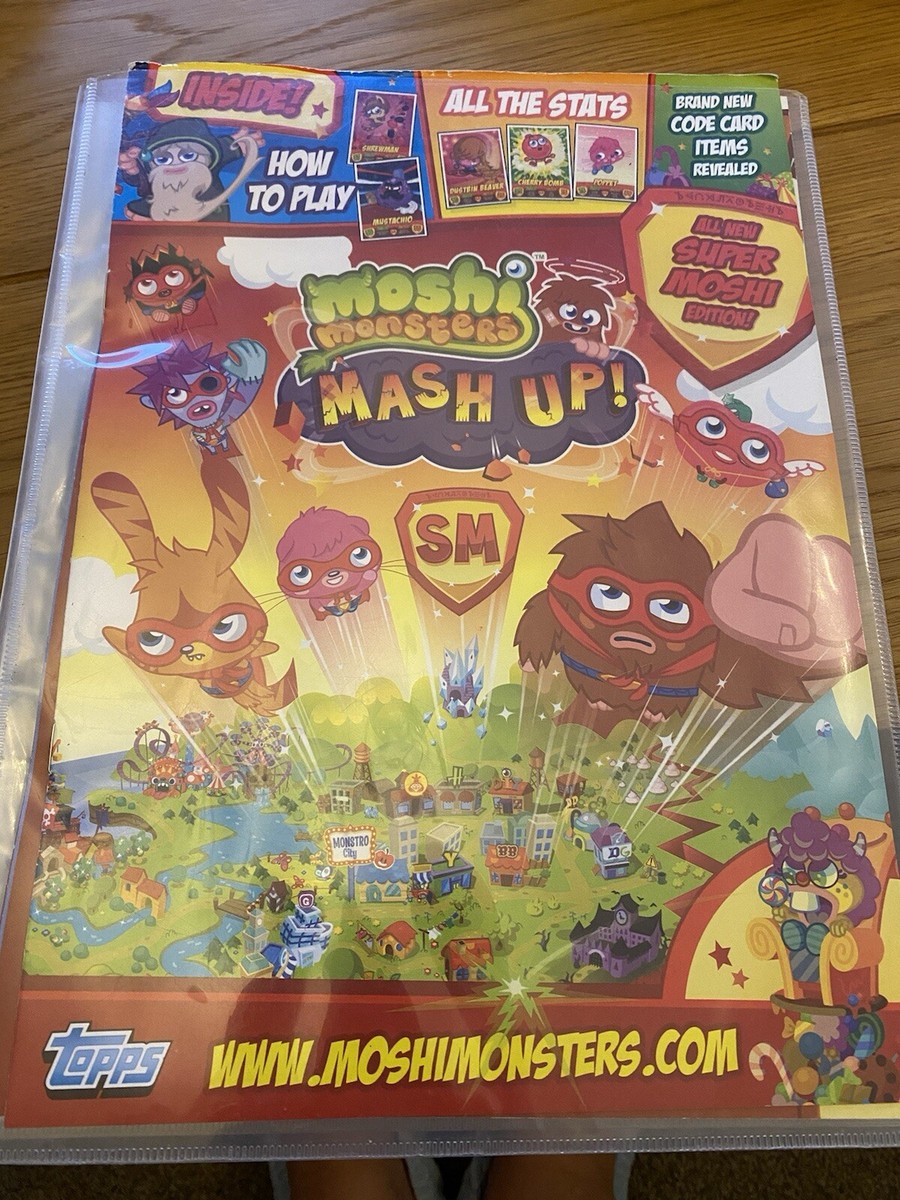 Full Album Moshi monsters Mash Up full card collection s2. Checklist  Confirmed | eBay UK