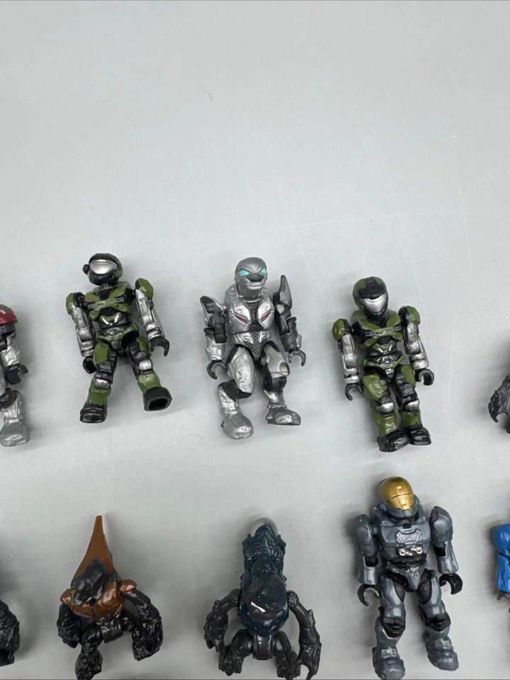 Halo Mega Construx Lot Figures Minifigures Grunts - Image 4 of 4