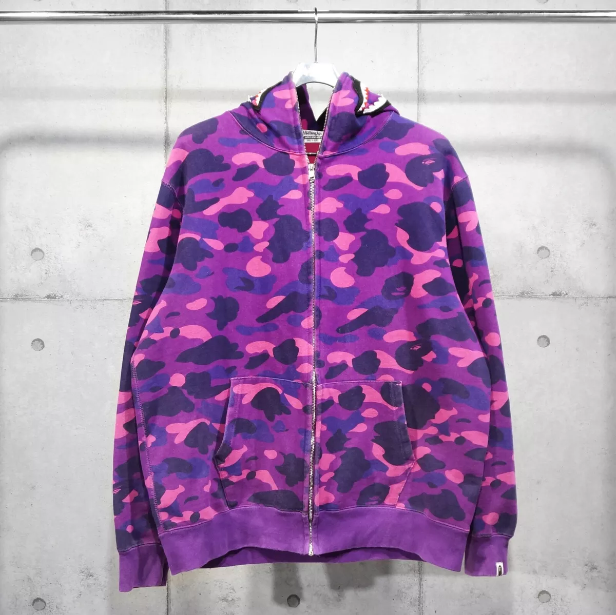 Purple Bape Hoodie