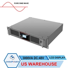 high-quality 48V to 120V 19 Inch For Industry Rack Mount Inverter 3000VA