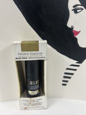 MILANI Instant Touch Up Blur Stick 01 Transparent 0.18 oz New