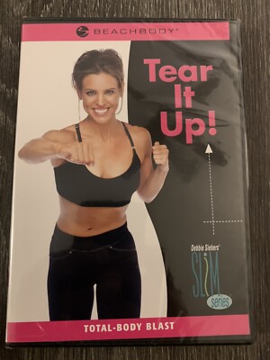 Tear It Up DVD Total Body Blast Debbie Siebers 2004 Beach Body Slim Series