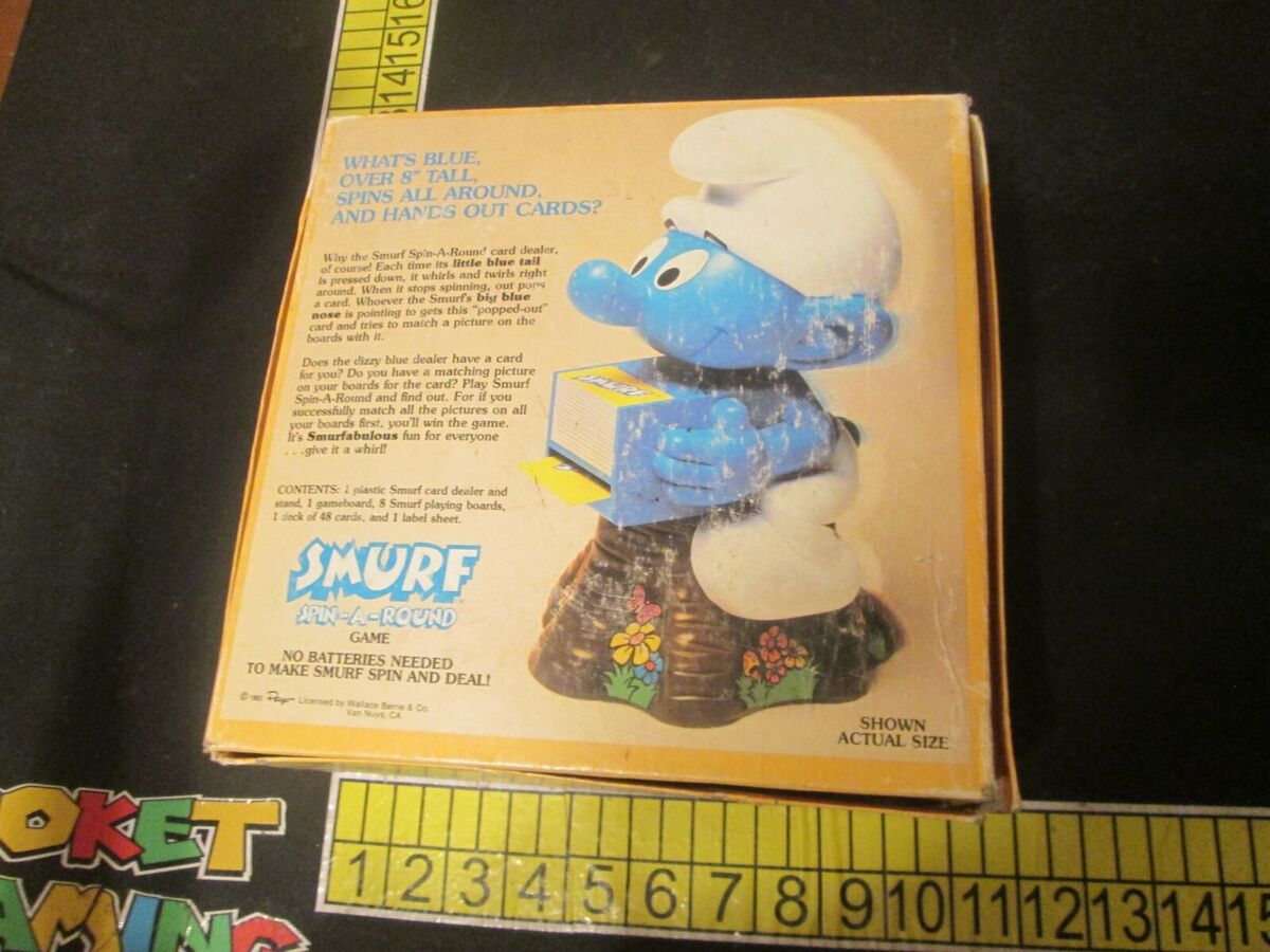 Smurf Board Games Smurf Spin-A-Round Game The Smurf River Ride Game The  Smurf Picture Match Game