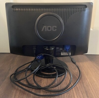 AOC 931 SWI LCD Monitor TFT185W80PS2 18,5 Zoll PC England Bildschirm