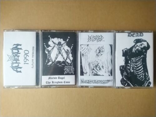 Lot de cassettes : Acheron Morbid Angel Dead Deceased - Photo 1/2