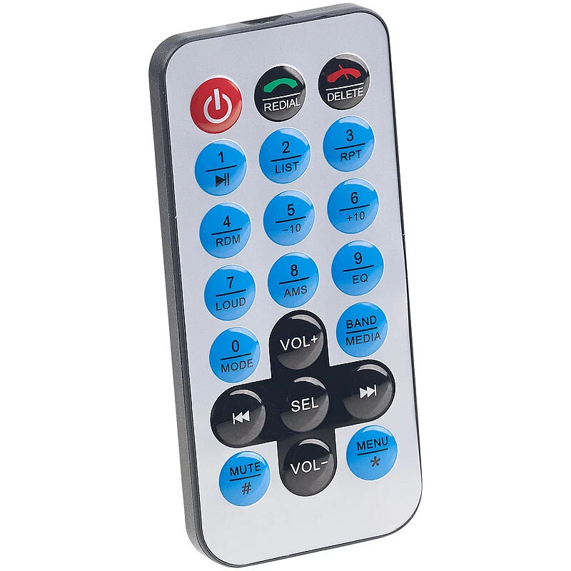 Creasono MP3-Autoradio mit TFT-Farbdisplay, Bluetooth, Freisprecher, 4x 45 Watt - Bild 4 von 4