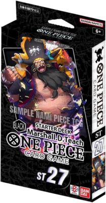 One Piece - Starter Deck - Marshall D. Teach ST27 - englisch - neu / sealed