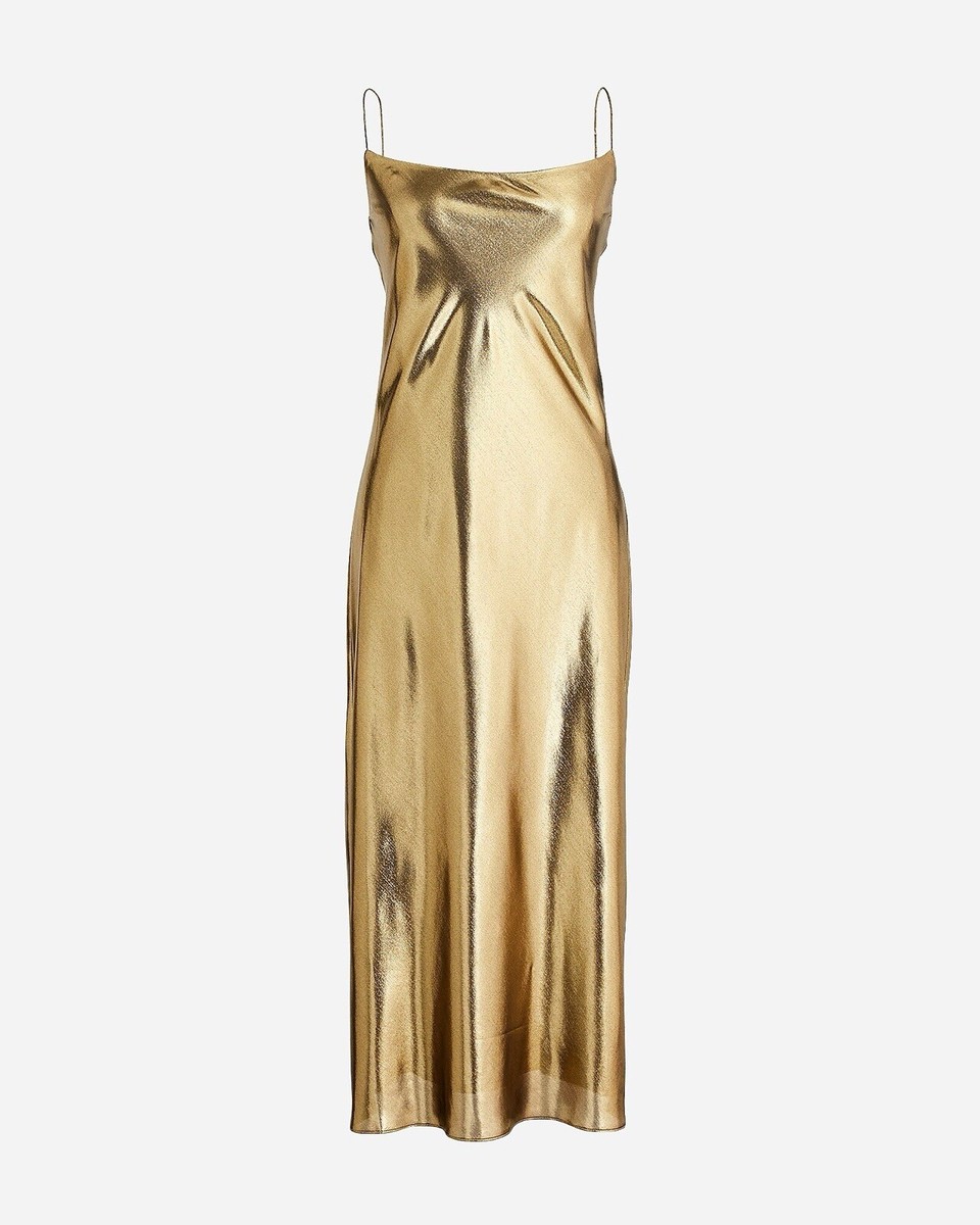 j crew metallic dress Collection Metallic Open-weave Sweater-dress For Women