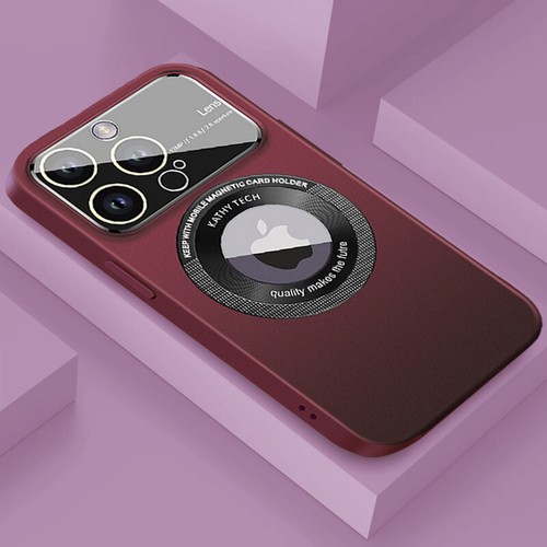 For Magsafe Case For iPhone 15 14 Pro 13 12 Pro Max Lens Camera Magnetic Cover - Photo 15 sur 18