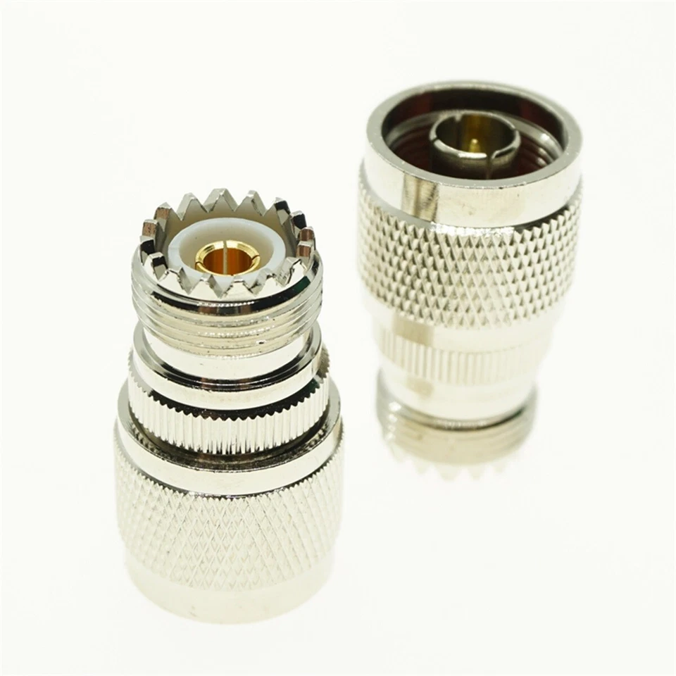 1pcs N Male Plug to UHF SO-239 SO239 Female Jack RF Connector Adapter Adaptor - Image 3 of 3