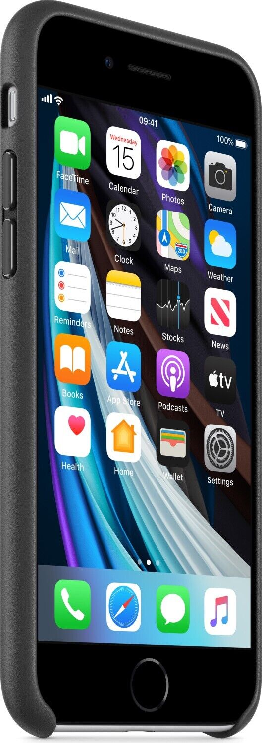 Apple Leder Case Cover MXYM2Z Original für iPhone 7, 8, SE 2020, SE 2022