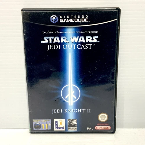 Star Wars Jedi Outcast + Manual - Nintendo Gamecube  - Tested - Free Postage!