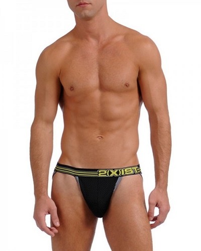 2xist NETZ Jock Strap Herren Sport Unterwäsche sexy HOT SCHWARZ Gr.XS S M L XL - Bild 4 von 5