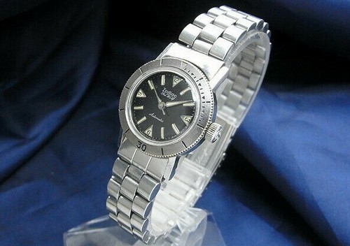 Zodiac Mare Lupo Subacqueo Nero Dial Automatic Vintage Donna Orologio  1960's | eBay