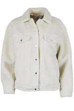 Anine Bing Oversized Faux Shearling Jacket Small