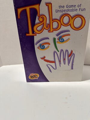 2000 Taboo  The Game Of Unspeakable Fun  Complete Board Game Parker Brothers