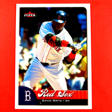 David Ortiz 2007 Fleer Card #278 Boston Red Sox