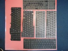 Lot of 6 - Dead Laptop Keyboard Keyboards Genuine HP Dell Gateway AS IS Lot