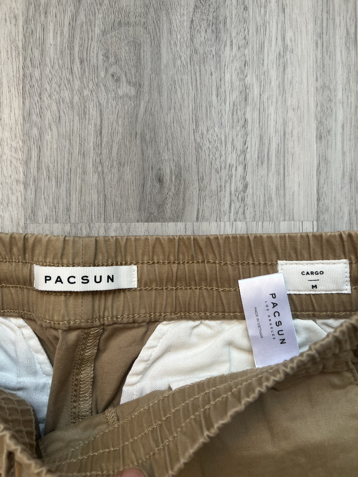 PacSun Men's Beige Cargo Pants Medium