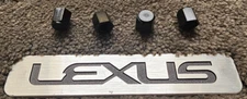 Black Lexus 1997-2025 OEM Genuine Tire Valve Stem Cap Set 90942-A5009 x4 Plastic