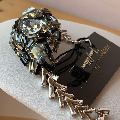 Jenny Packham Glitterati blaues Strassarmband - Bild 4 von 12