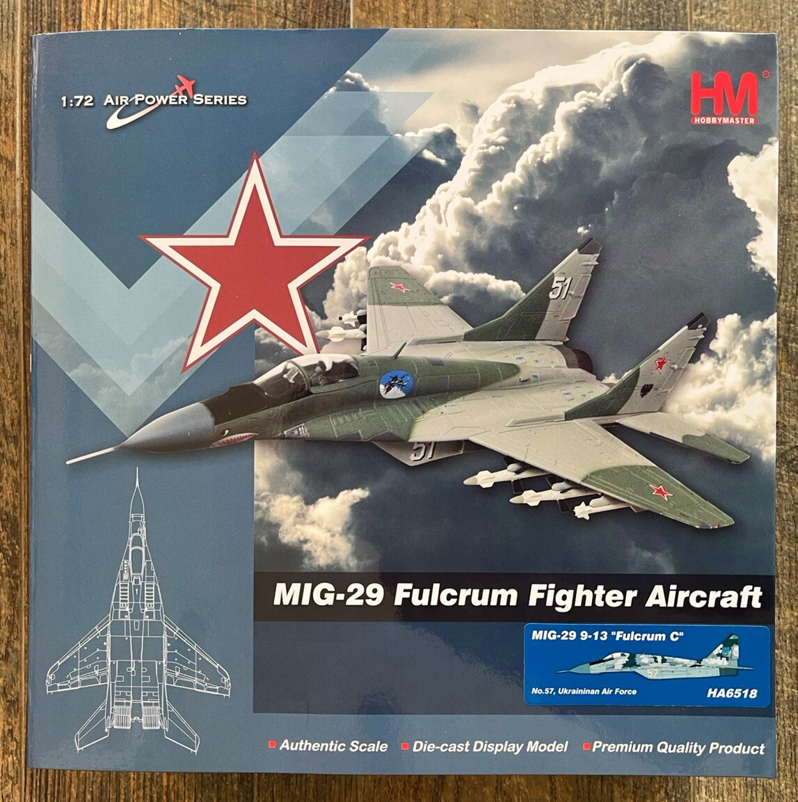 NEW HOBBY MASTER 1:72 scale MiG-29 9-13, 