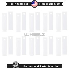 New WE1M1067 10 WE1M504 10 Dryer Bearing Slides Front-Drum Glides Kit For GE