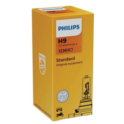 Philips Vision H9 12V 65W Sockel PGJ19-5 30 % mehr Licht! LTP