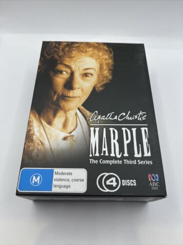AGATHA CHRISTIE'S MISS MARPLE Serie 3 - 4 discos DVD Caja Set ABC BBC Región 4 - Imagen 1 de 5