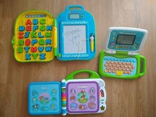 Leap Frog Lot ABC Backpack - 100 words - 2 in 1 LeapTop Touch Interactive 2 