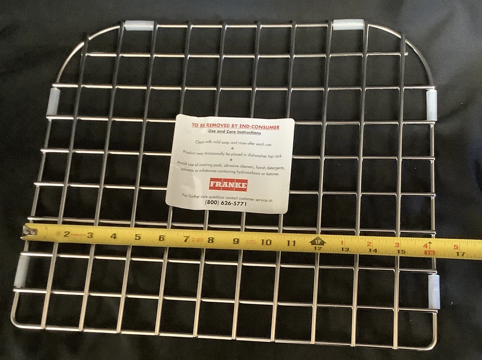 "Rejilla de fregadero Franke 16,5"" x 13,5"" nueva en caja OA-31S B3" Foto 4 de 4
