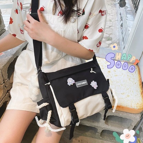 Adjustable School Bags Nylon Crossbody Bags Fashion Shoulder Bag Girls - Picture 4 of 14