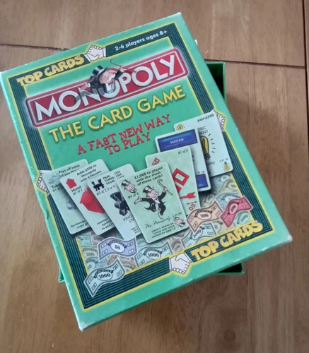 Monopoly Il Gioco di Carte Vintage - Hasbro 2000 - Gioco di Carte da Gioco - Completo