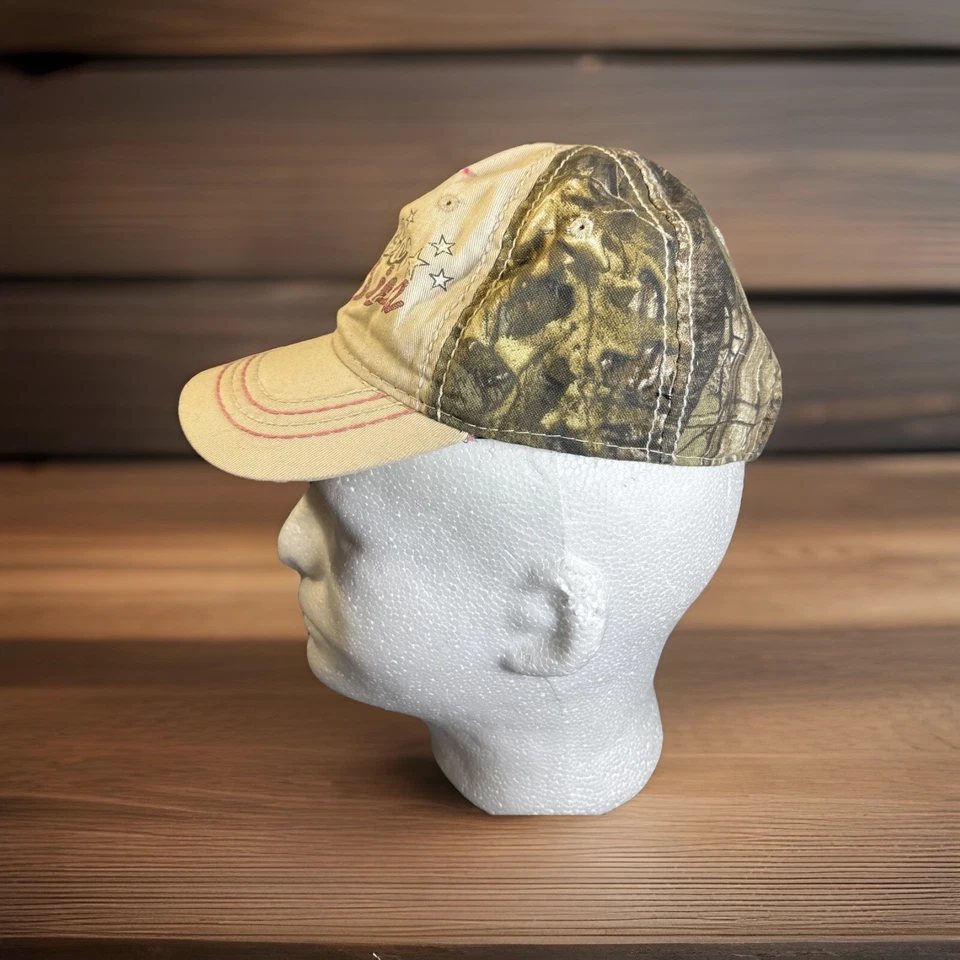 Кепка Realtree регулируемая розовая камуфляжная для ребенка ясельного возраста трактора дивы дальнобойщика страны - Изображение 3 из 4