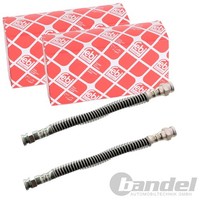 2X febi bilstein BremsschlÄUche Hinten Beidseitig Innen Passend FÜR CitroËN AX