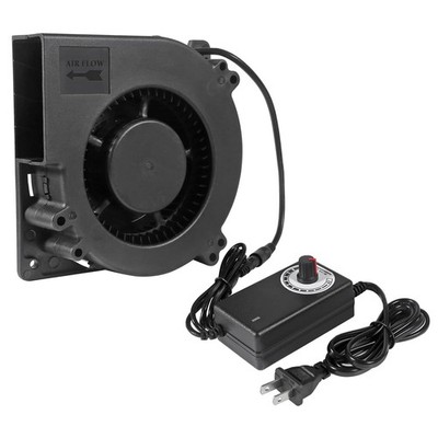 120mm Blower Fan AC 110V 220V DC 12V Powered 120mm x 32mm Big Airflow Fan with S