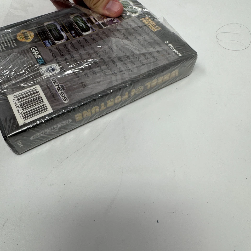 SEGA GENESIS WHEEL OF FORTUNE NEW STILL SEALED 1992 GAMETEK - Image 3 of 4