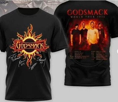 Godsmack World Tour 2026 Classic Style Unisex T-shirt Men Women S-5XL WA5955