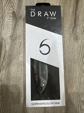 The DRAW 9" Glide 3.75oz Slow Sinking Fishing Lure DRW9-SDBT Shad Burst
