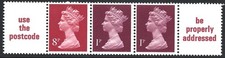 GB QEII - 1971-96 - SG#X845m - Label/8p/1p/1p/Label Machin Coil Strip, MNH #G522