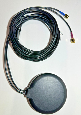 4G LTE GPS Combo Antenna Magnetic Mount 9ft Cable SMA External High Gain IoT