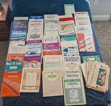 Huge Lot Of Vintage Piano Sheet Music