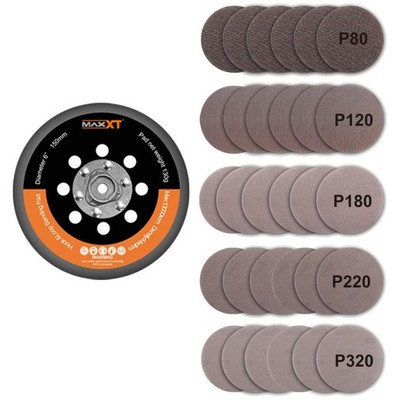 High Efficiency Orbital Sanding Pad 6'' Medium Density