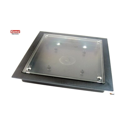 Case Container Mit Display Schaufenster Kunststoff Transparent Ca. 130 x 130 X