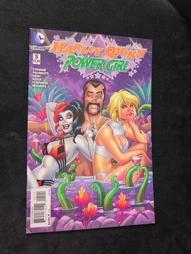 HARLEY QUINN POWER GIRL #5 AMANDA CONNER VARIANT 1