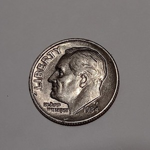 1984 P ROOSEVELT DIME WITH MULTIPLE ERRORS