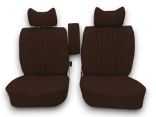Sitzbezüge Bezüge für die Vordersitze für Mercedes Benz SL R107 Braun bis 1984.