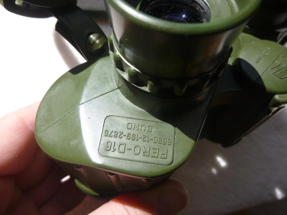 Bundeswehr Fernglas Hensoldt Fero D16 mit Strichplatte, neuwertig - Bild 3 von 4