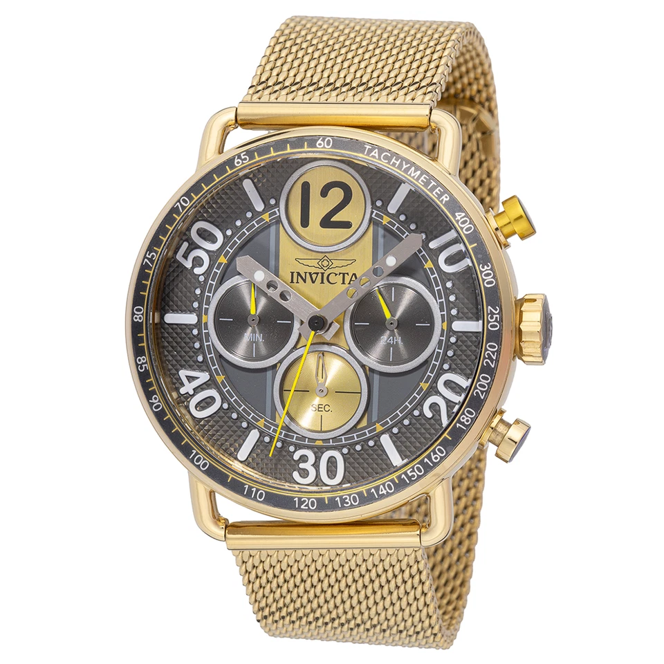 Invicta Speedway 69471 Stainless Steel Gold Tone Men's Watch 44mm - image 2 of 2