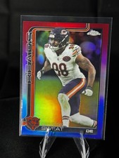 2025 Topps Chrome Montez Sweat Red,White and Blue